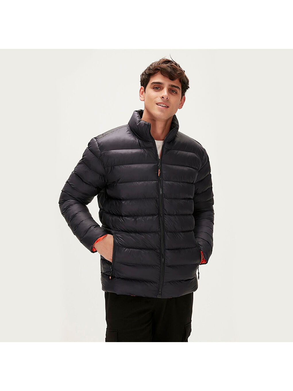 Boss Puffer Erkek Lacivert Şişme Mont-2