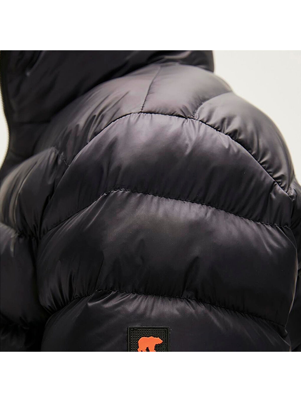 Boss Puffer Erkek Lacivert Şişme Mont-3