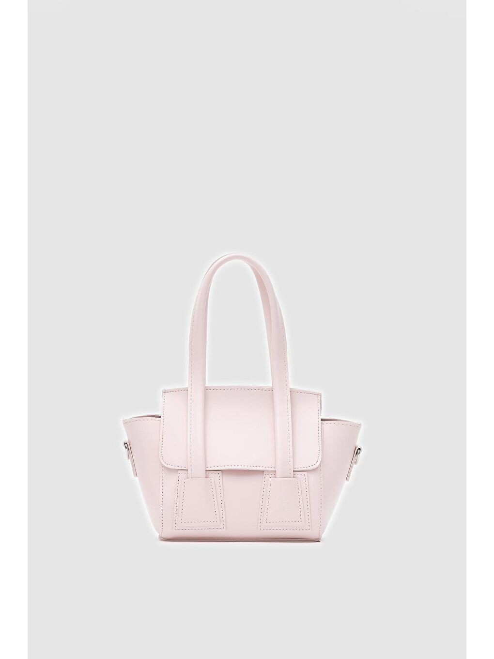 Pembe Mofy El Ve Çapraz Çanta Pudra