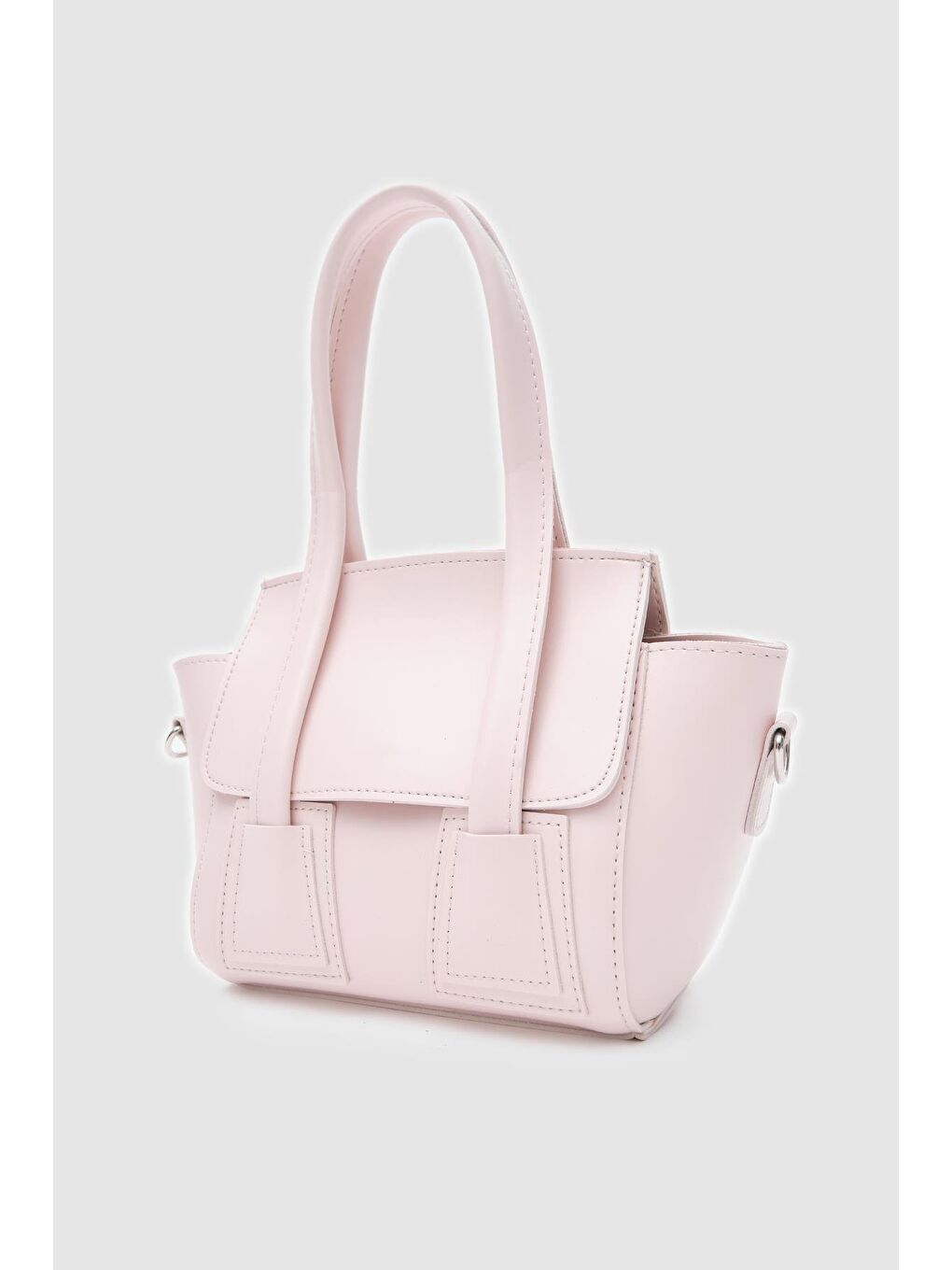 Pembe Mofy El Ve Çapraz Çanta Pudra-1