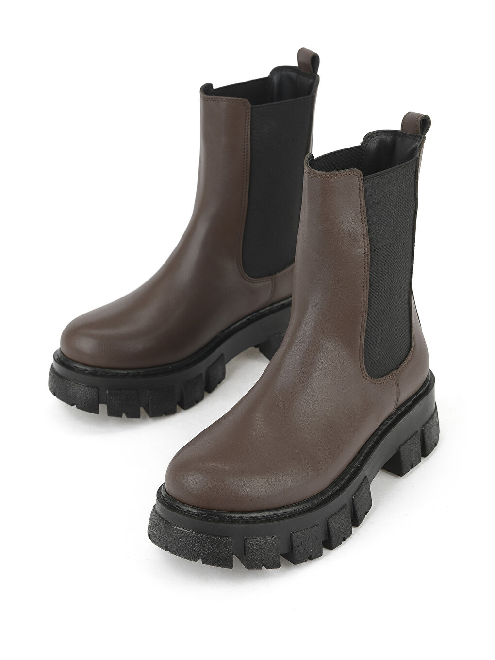 Kahverengi Kadın Bot 1531044Z4002 Kahve-4