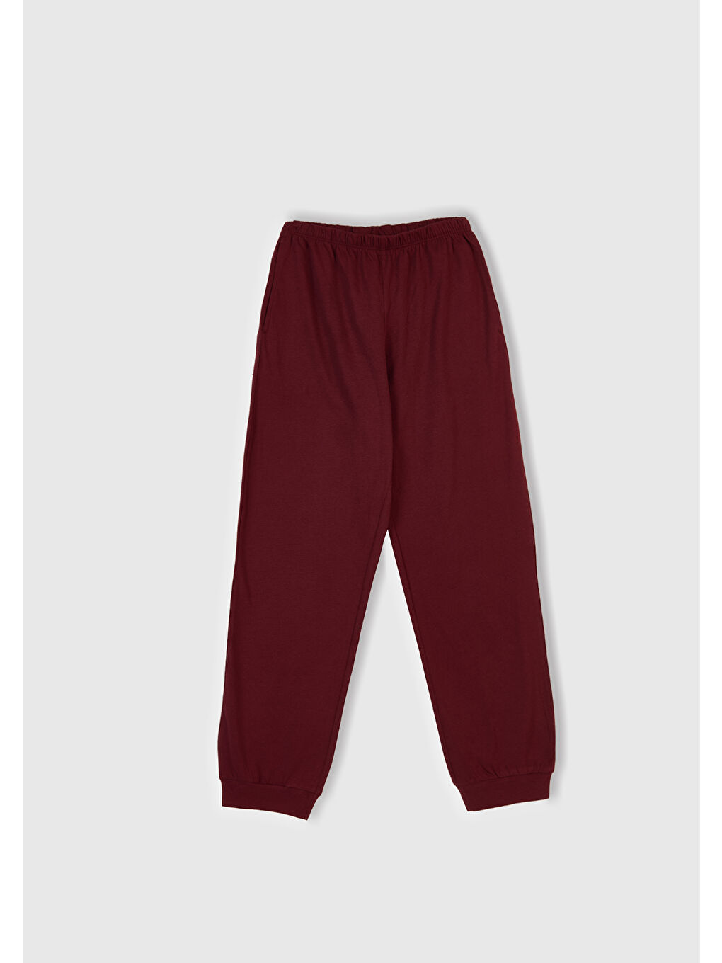 Erkek Çocuk Gri Melanj Üstü Baskılı Altı Cepli Pijama Takımı-3