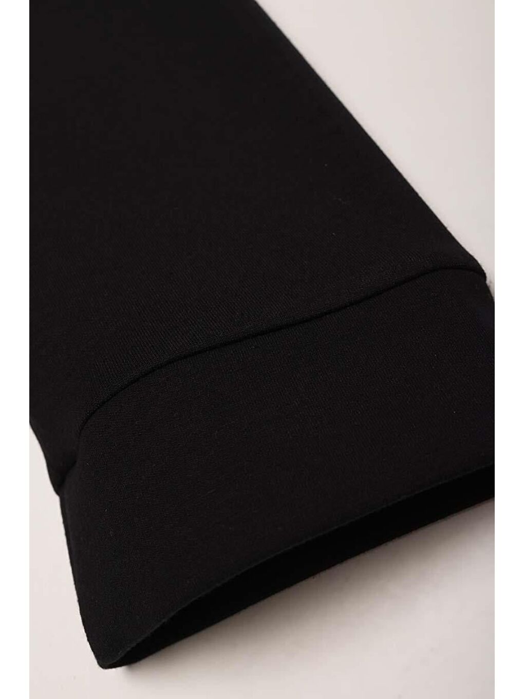 Siyah-Belden Büzgülü Cepli Ceket-6