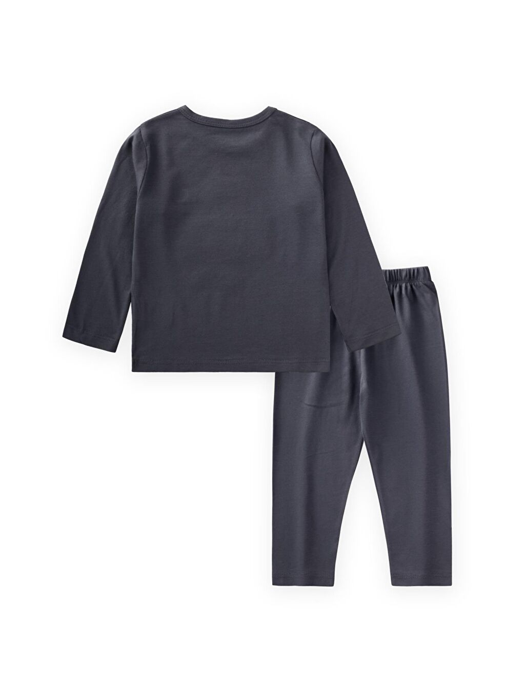 Gri Erkek Çocuk Uzun Kollu Takım-1