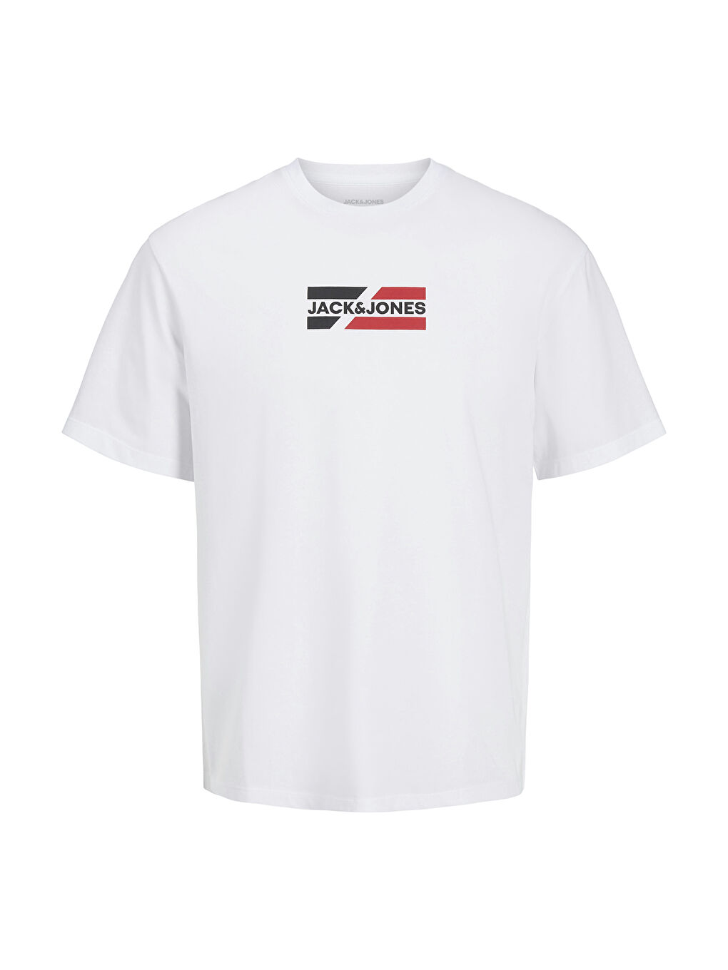 Beyaz Essentials Jjecorp % 100 Pamuk Regular Fit Logolu  Erkek Tişört 12268415-6
