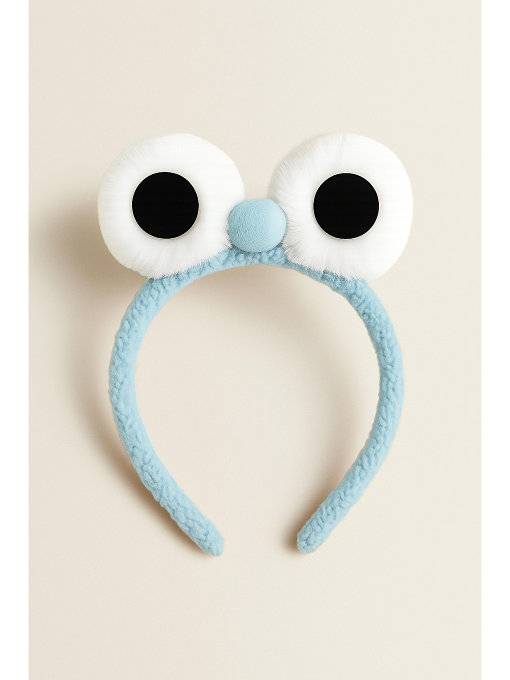 Çocuk Hayvan Gözü Aksesuarlı Taç Mavi