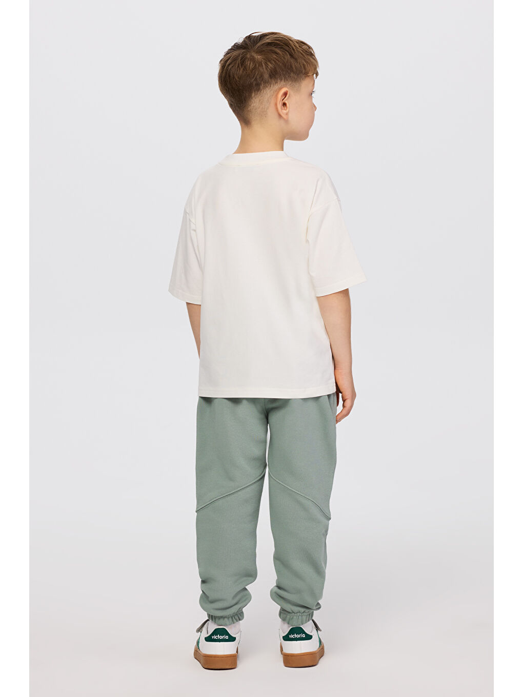 Erkek Çocuk Yeşil Eşofman Altı-6