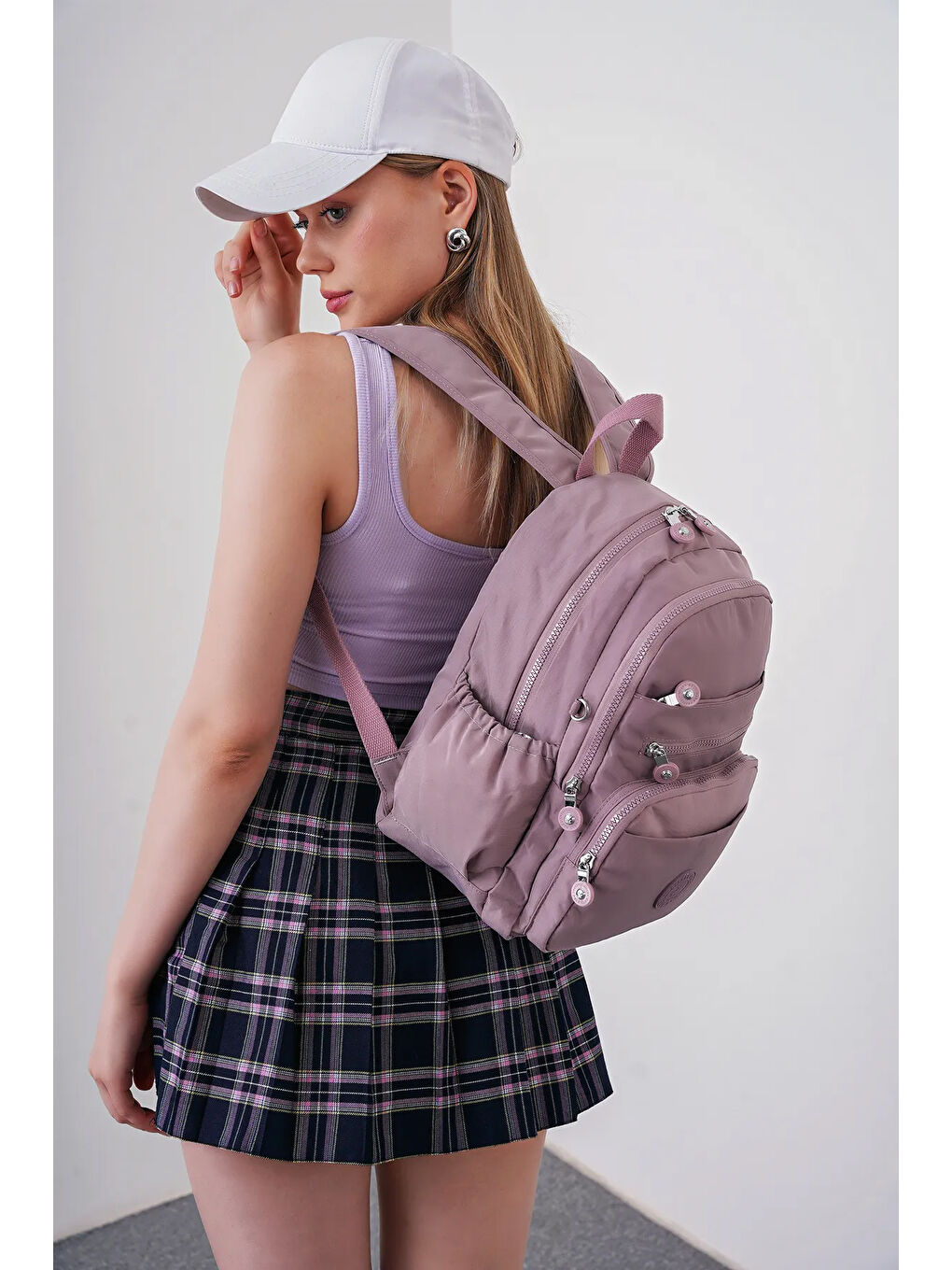 Lila Kadın Sırt Çantası BHPC6010-1