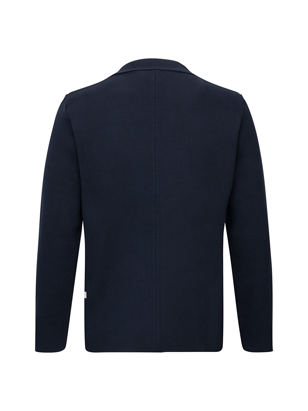 Lacivert Regular Fit Düğmeli Triko Ceket-1