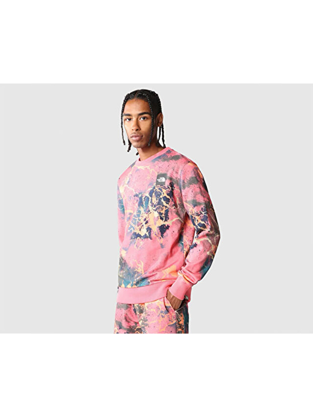Karışık M Summer Logo Crew Erkek Günlük Sweatshirts Nf0a8238ıoc1 Renkli-3