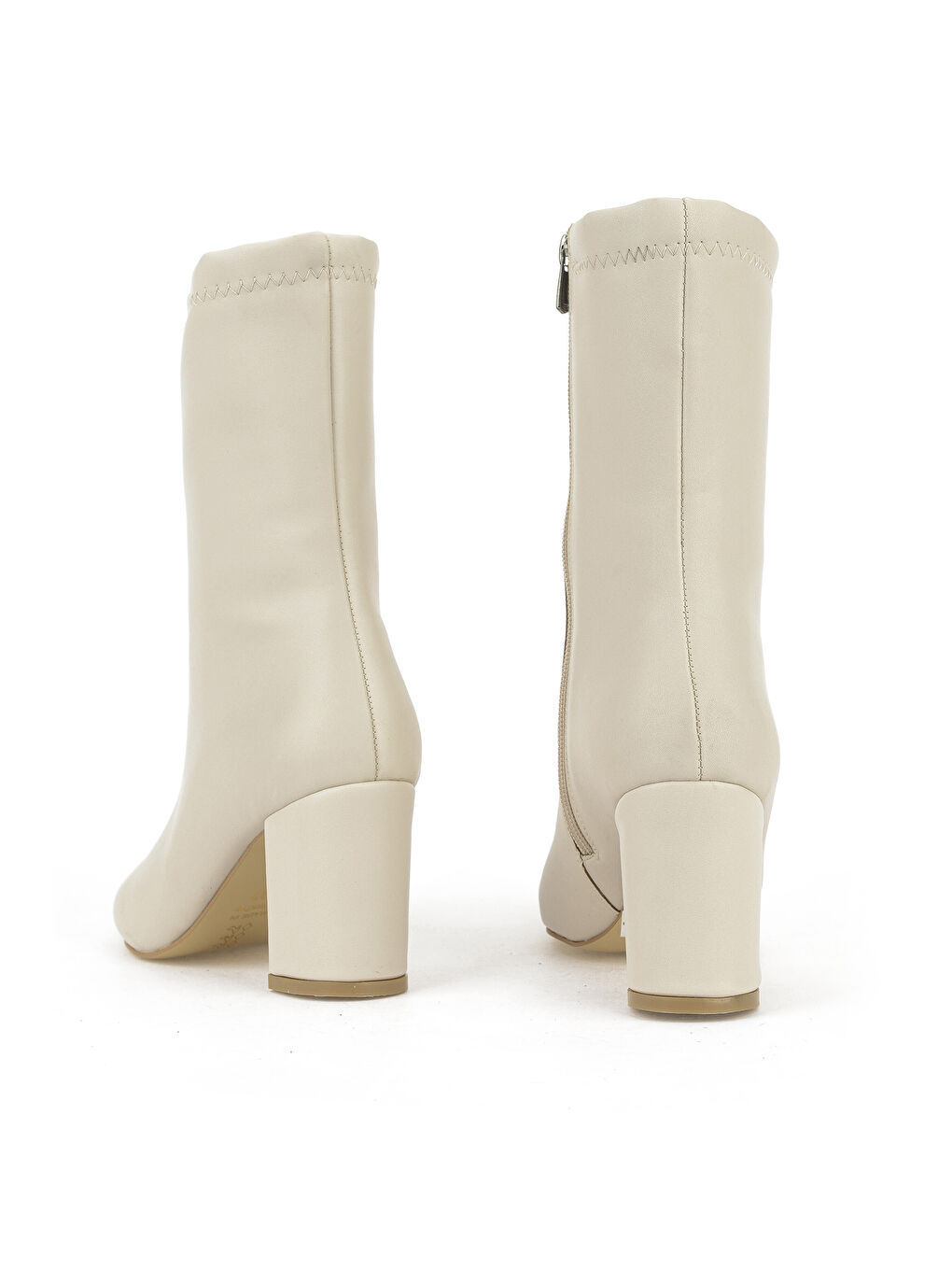 Kadın Topuklu Bot 1531044Z4006 Bej-2