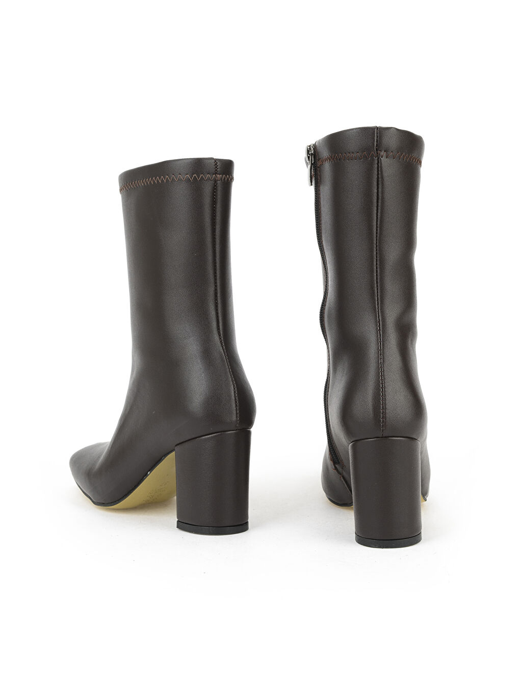 Kahverengi Kadın Topuklu Bot 1531044Z4007 Kahve-2