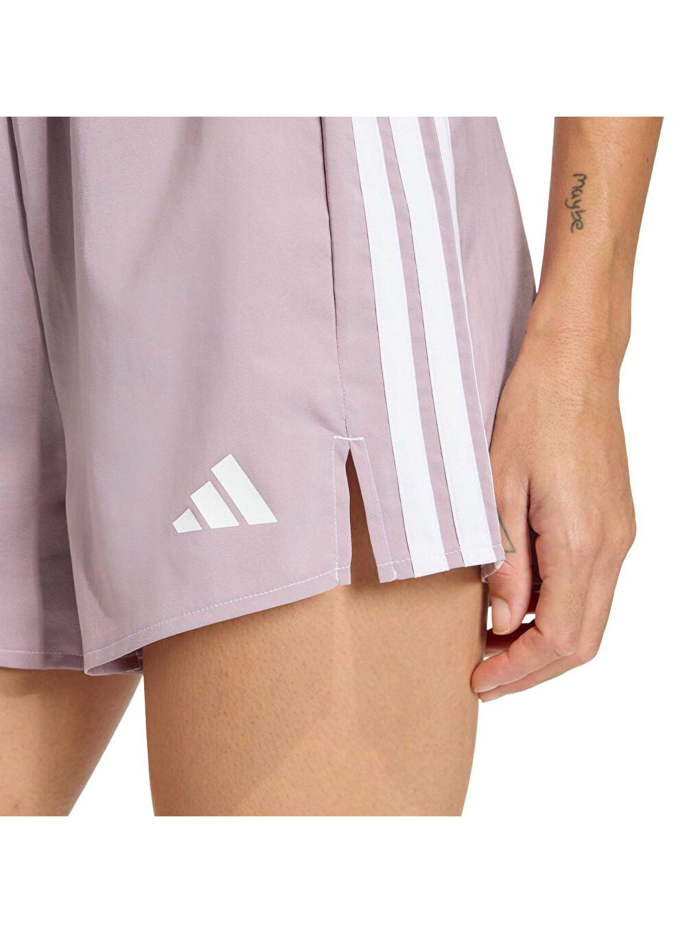 3 Stripes Woven Kadın Pembe Şort-1