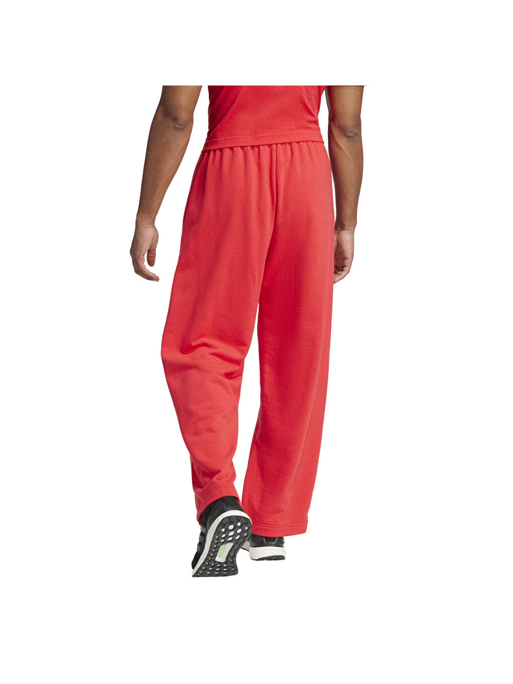 Wide Pant Ft Erkek Kırmızı Eşofman Altı-3
