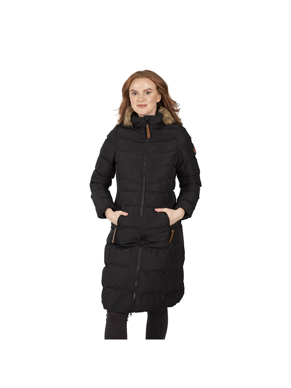 Audrey - Fe Casual Kadın Siyah Outdoor Ceketi-2