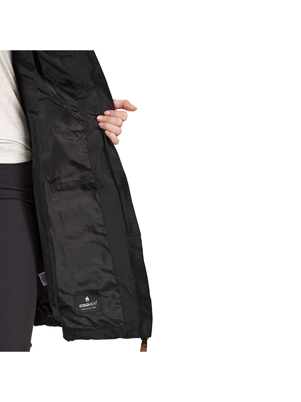 Audrey - Fe Casual Kadın Siyah Outdoor Ceketi-3