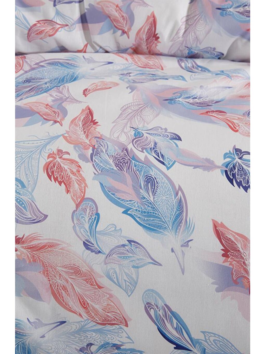 Karışık Bennu Çift Kişilik Nevresim Takımı-2