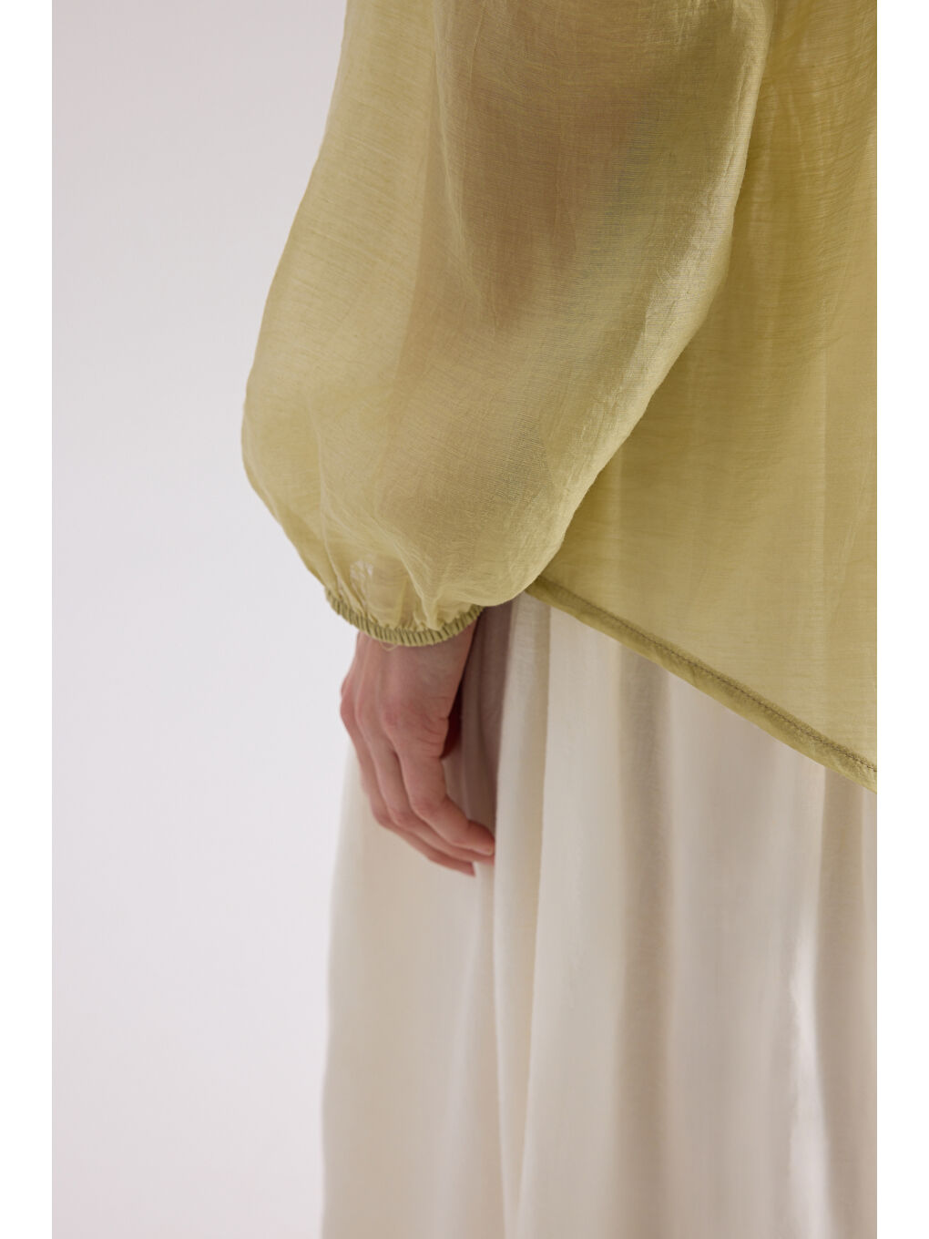 Lyra Oversize Yeşil Gömlek-7