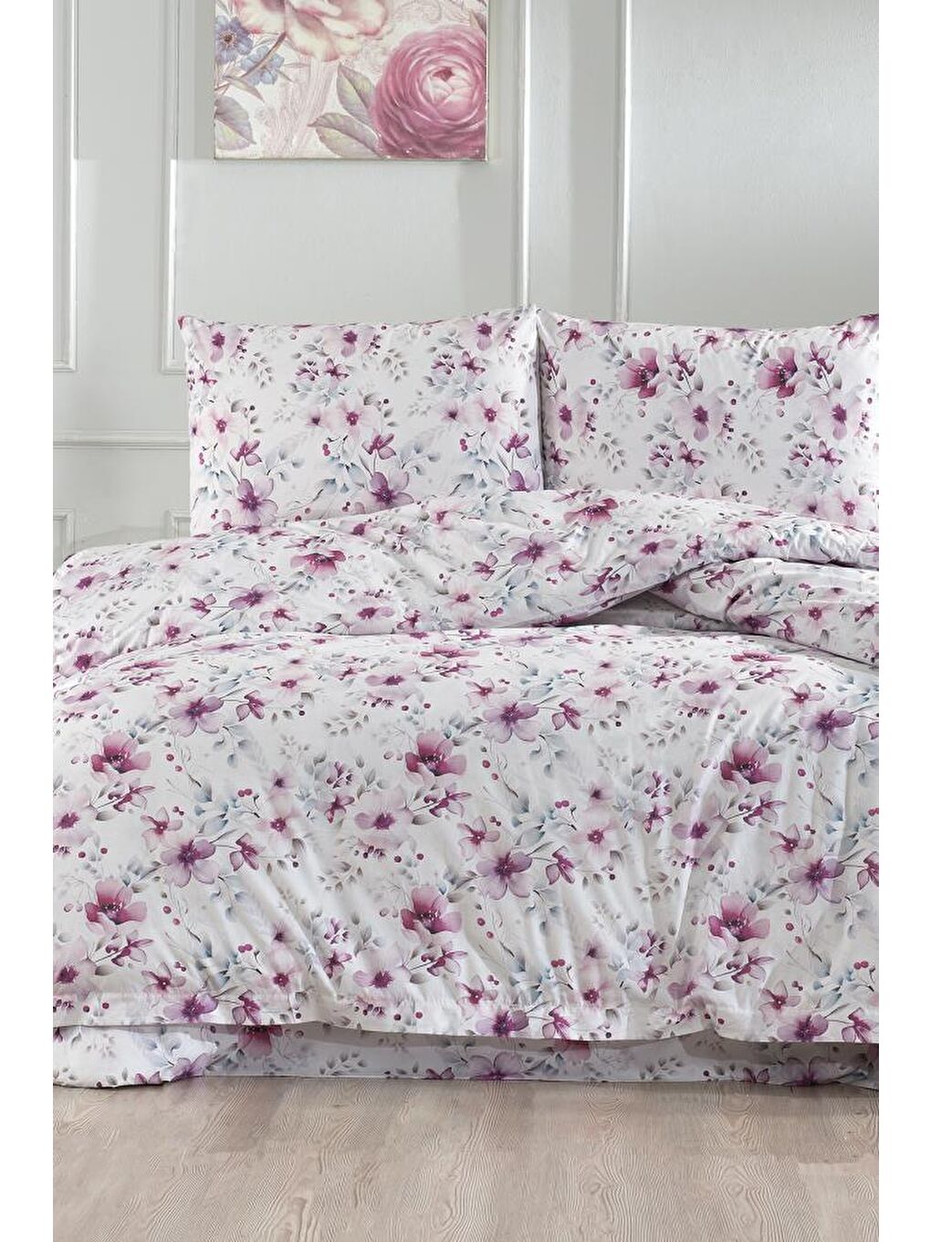 Karışık Elay Çift Kişilik Nevresim Takımı