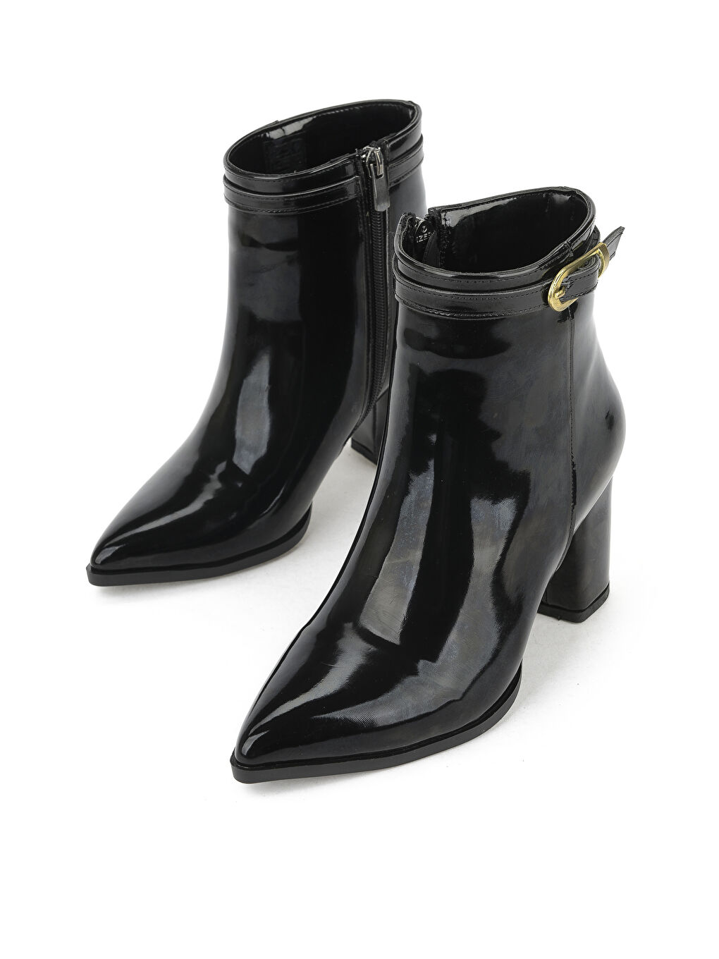 Kadın Topuklu Bot 1531044Z4010 Siyah-4