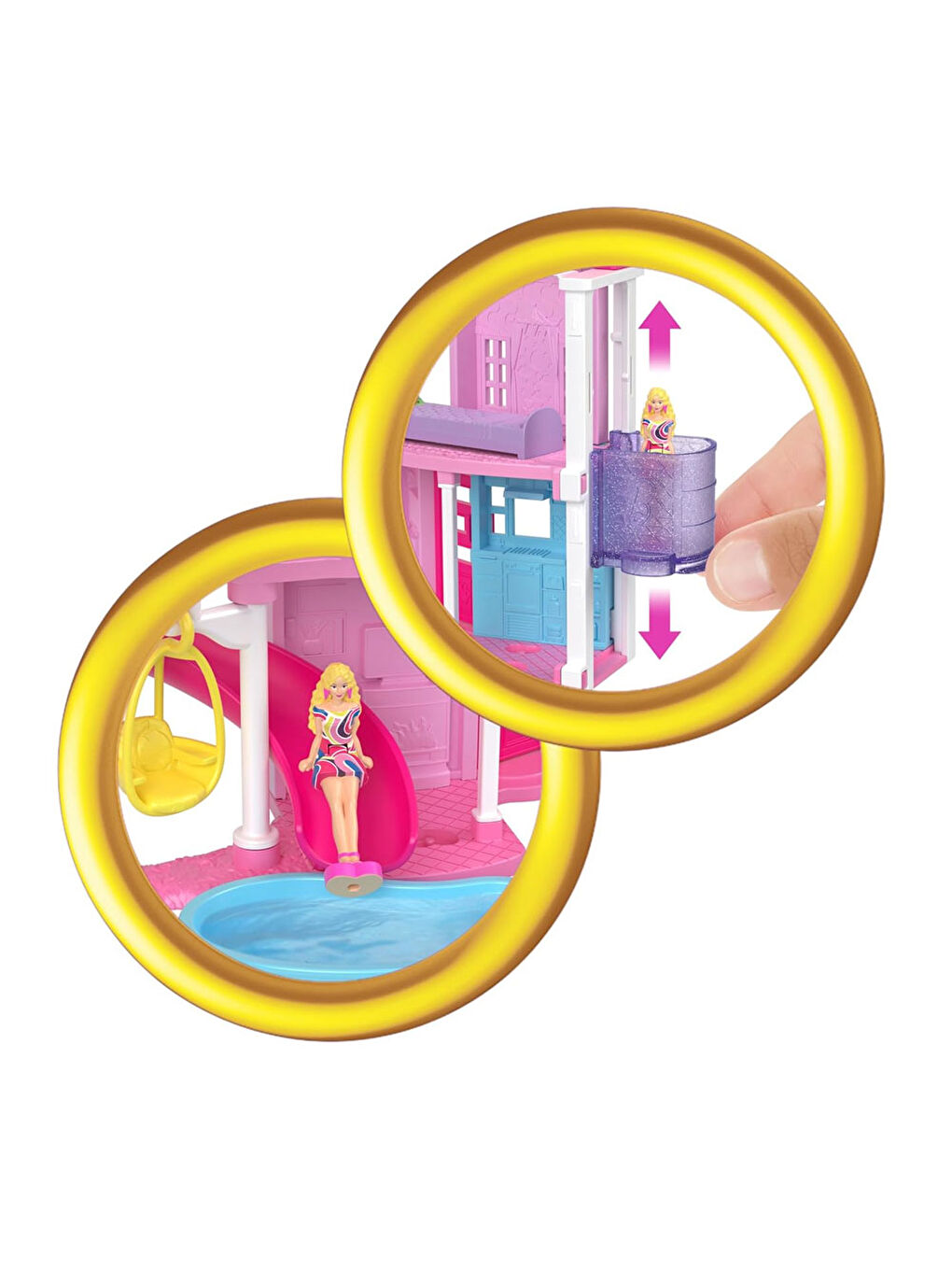 Mini Barbieland Evler HYF44-HYF45-2