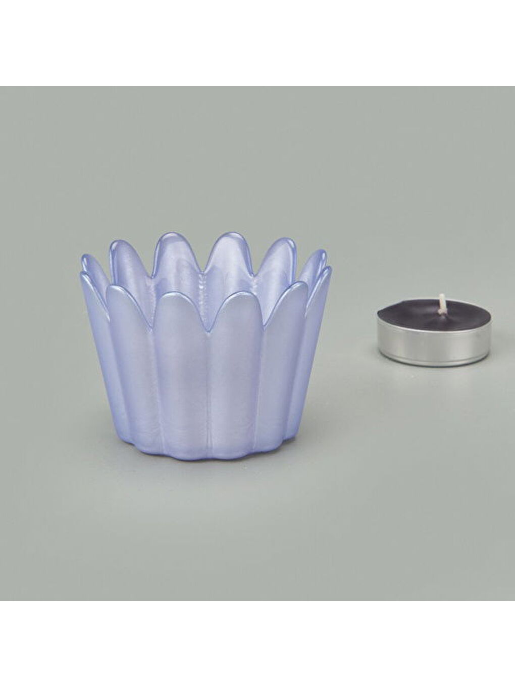 Deco Tulu Mumluk - Mor - 9 cm-1