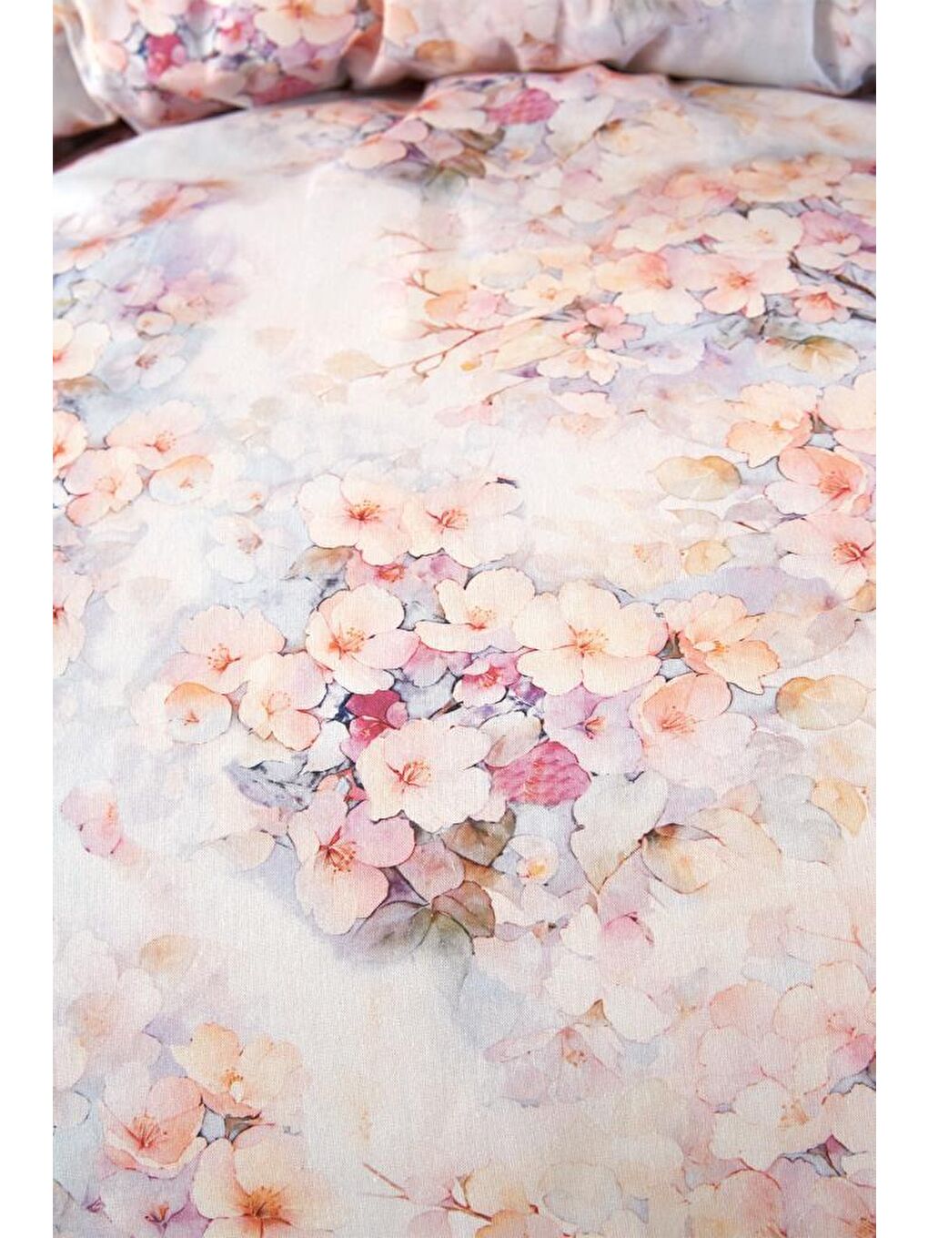 Karışık Birsen Çift Kişilik Nevresim Takımı-2