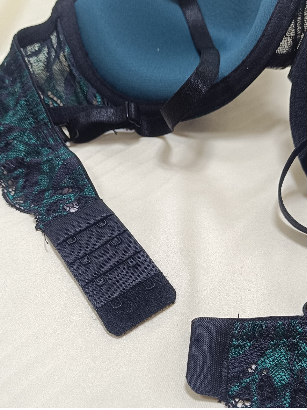Yeşil Kadın Dantelli Balenli Destekli Sütyen Bb2069-3