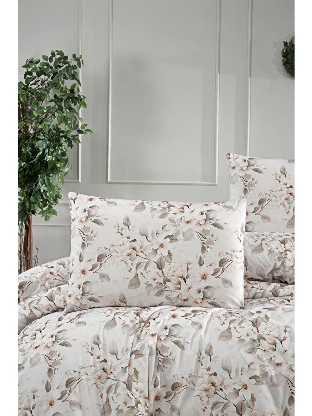 Karışık Aycan Çift Kişilik Nevresim Takımı-1