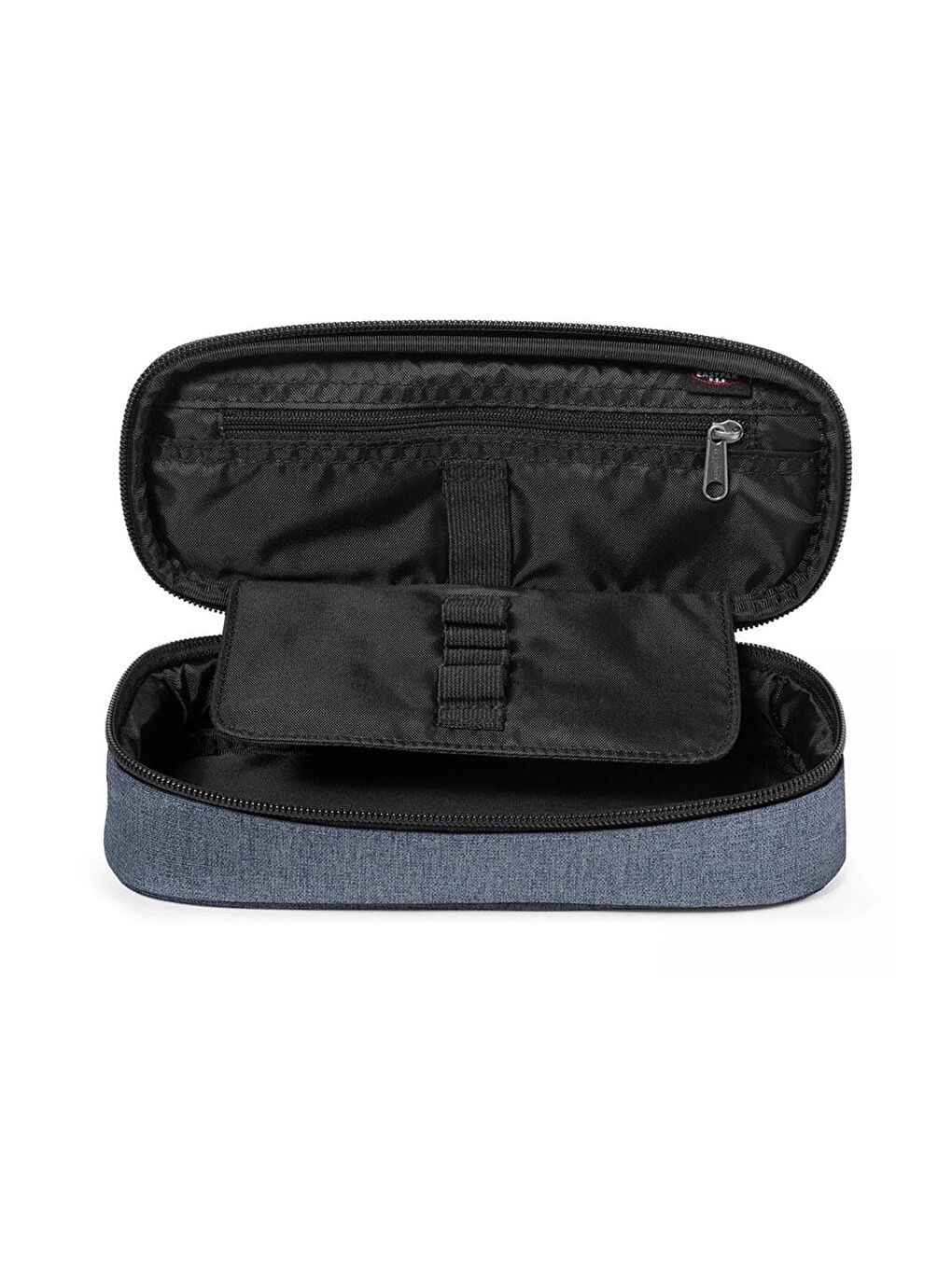 Eastpak Mavi Oval Single Crafty Jeans Kalem Çantası Mavi - 2