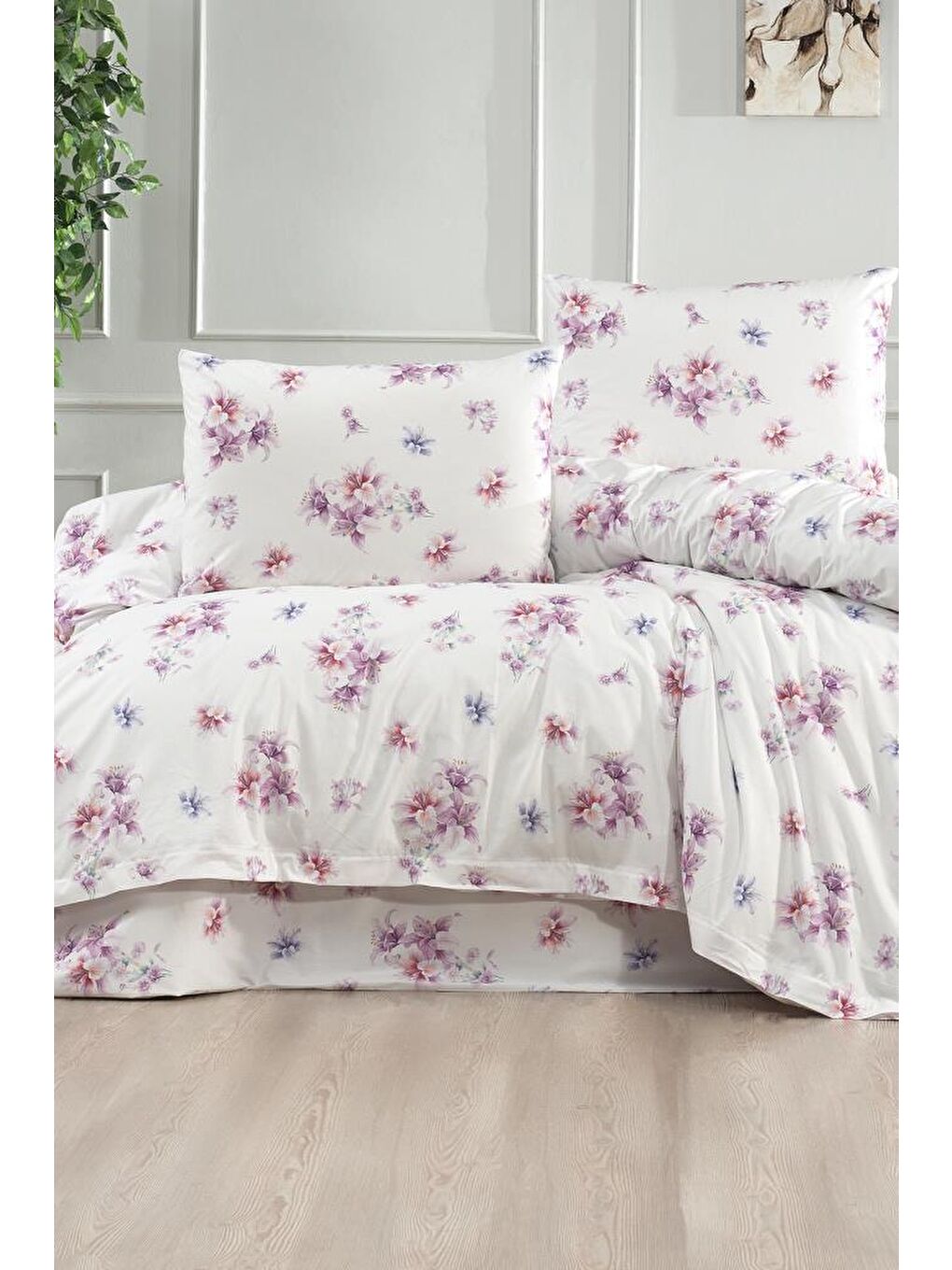 Karışık Aynur Çift Kişilik Nevresim Takımı