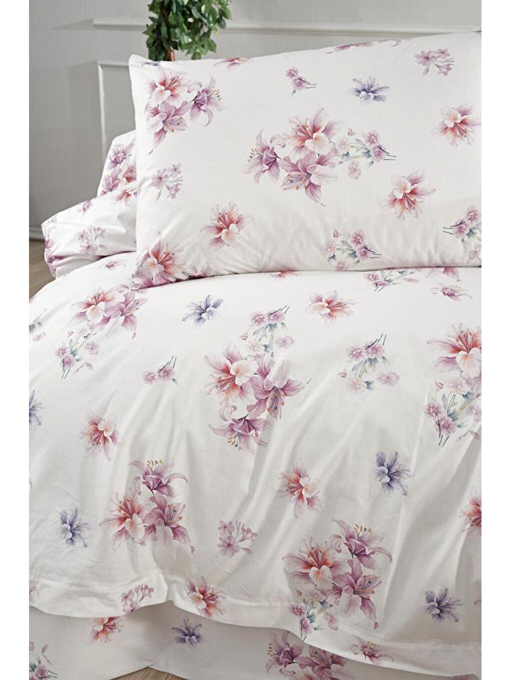 Karışık Aynur Çift Kişilik Nevresim Takımı-3