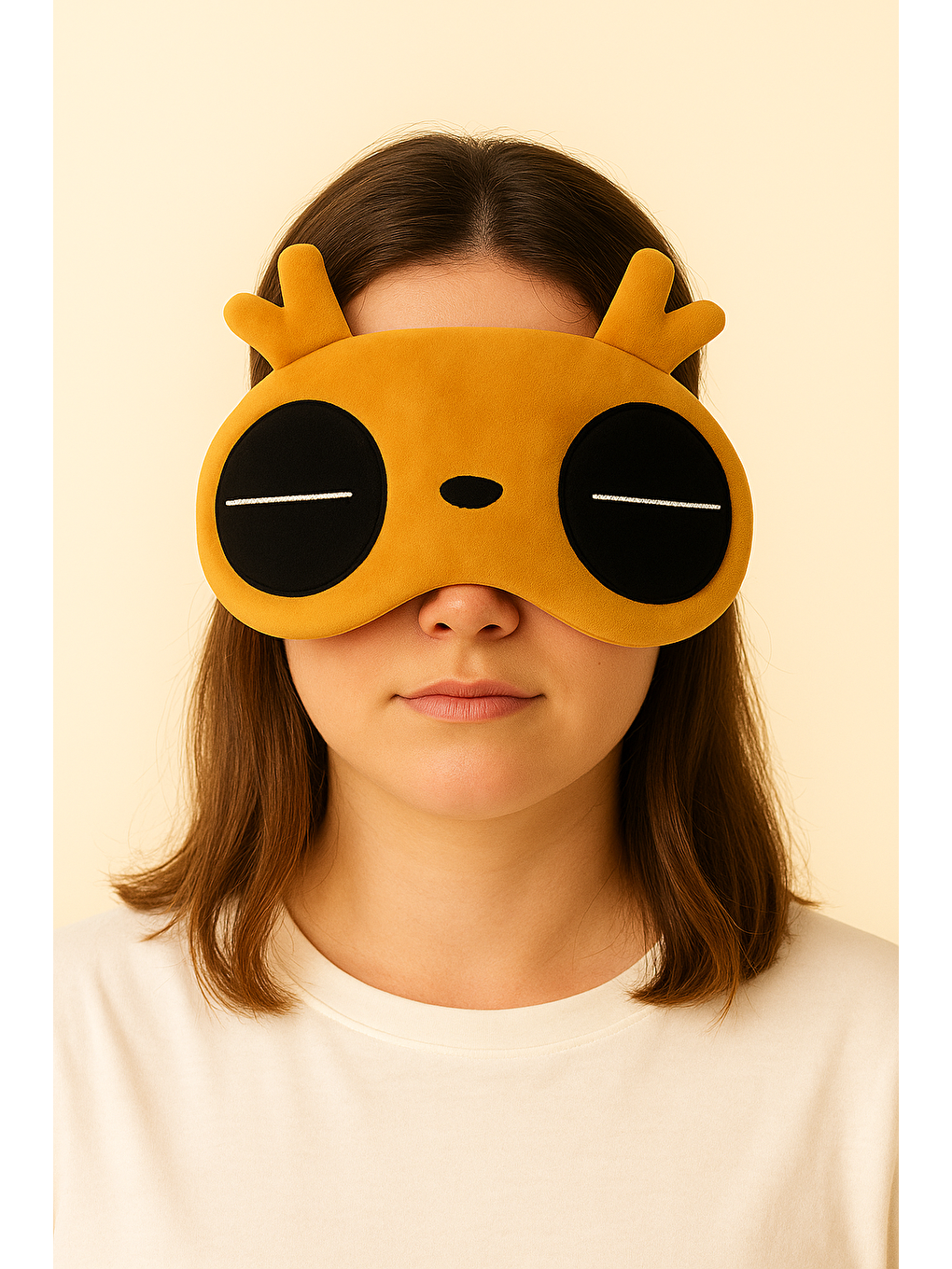 Karışık Kulak Aksesuarlı Göz Bandı-1