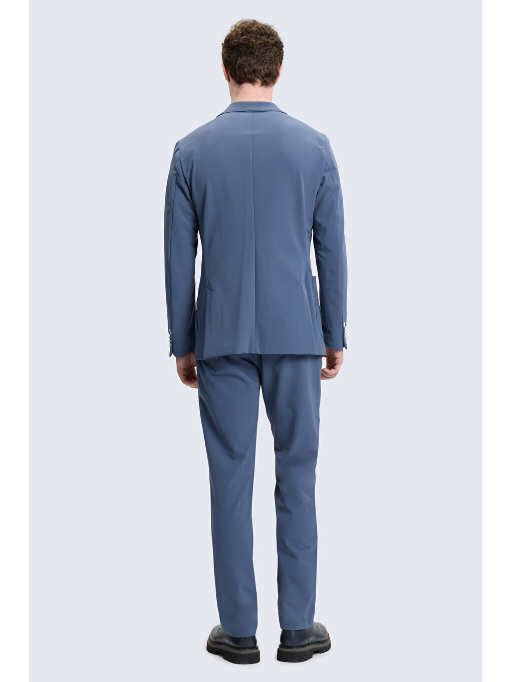 İndigo Slim Fit Mono Yaka Casual Takım Elbise-3