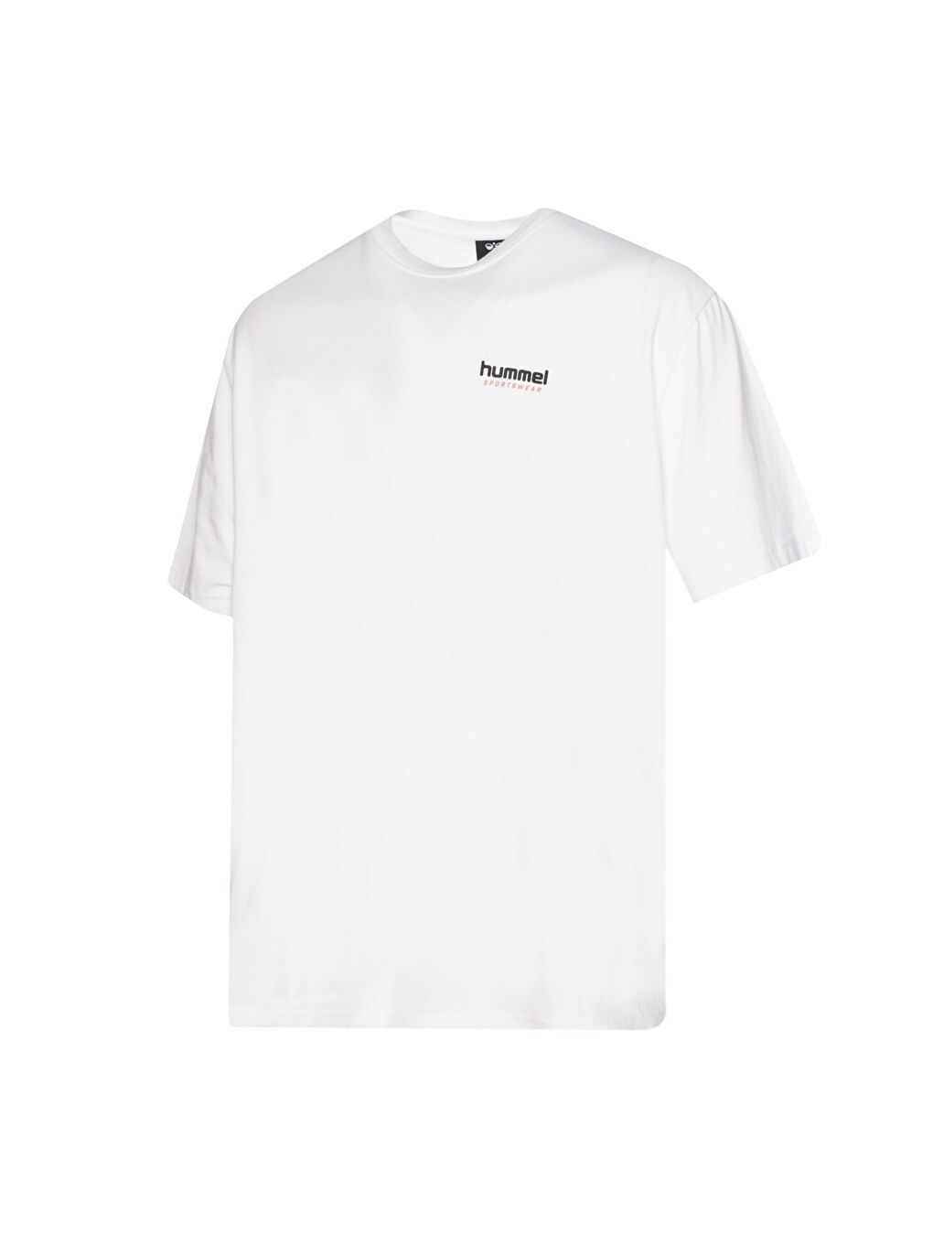 Sente Oversize Erkek Beyaz Yuvarlak Yaka Tişört