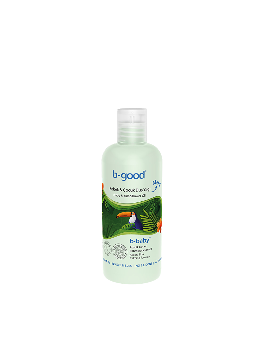 B-Good Care Renksiz b-baby Bebek ve Çocuk Duş Yağı Atopik Ciltler 500 ml