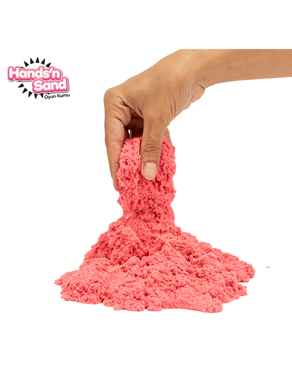 Hands'n Sand Doğal Kinetik Kum 500gr - Pembe-1