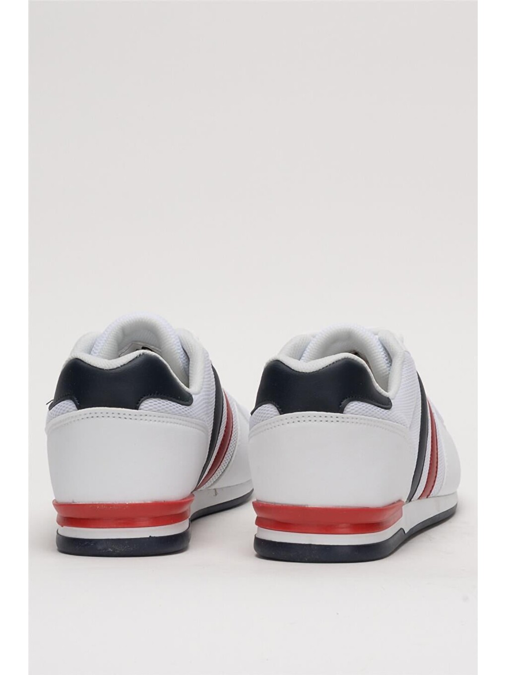 Unisex Airfile İnce Taban Spor Ayakkabı Beyaz-Lacİvert-4