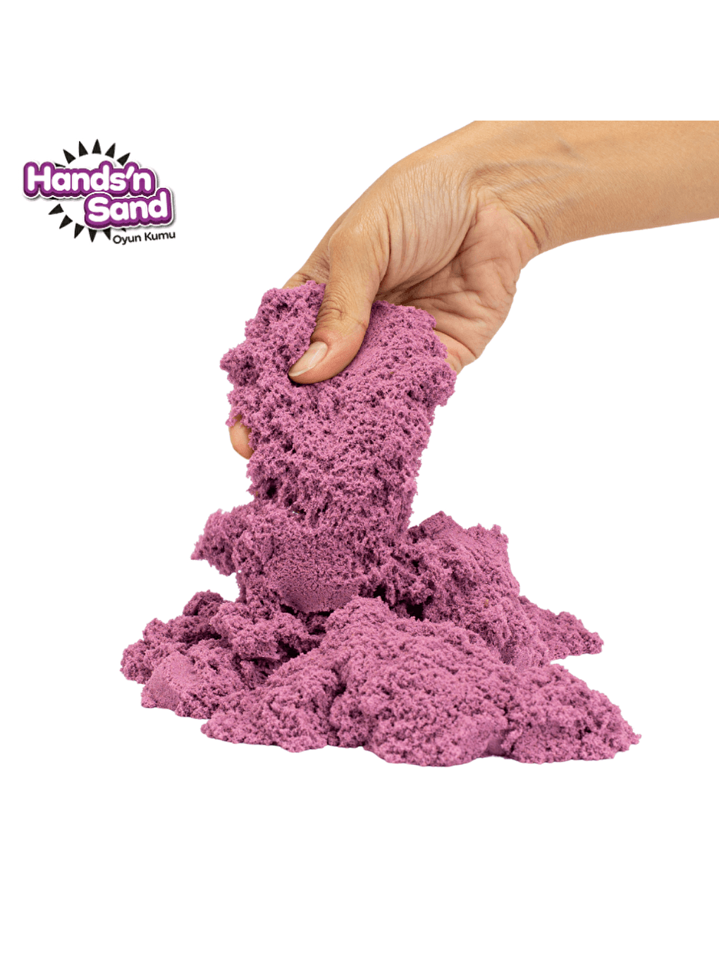 Hands'n Sand Doğal Kinetik Kum 500gr - Mor-1