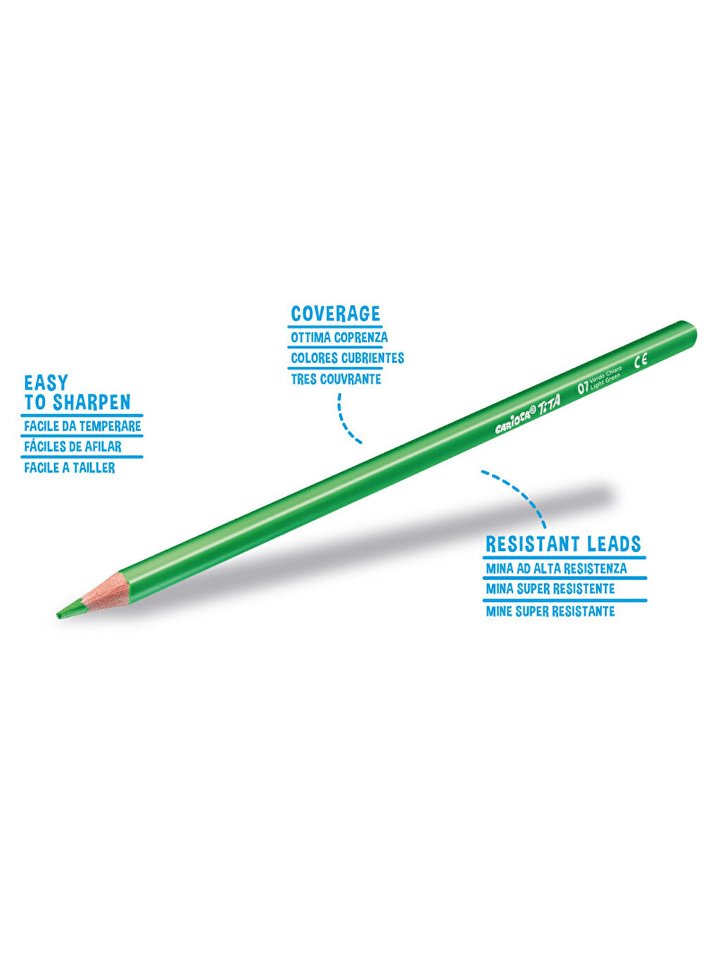 Tita Jumbo Üçgen Kuru Boya Kalemi 12'li-2