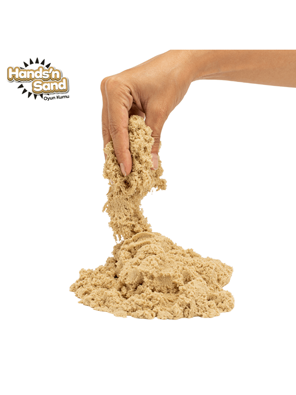 Hands'n Sand Doğal Kinetik Kum 500gr - Naturel-1