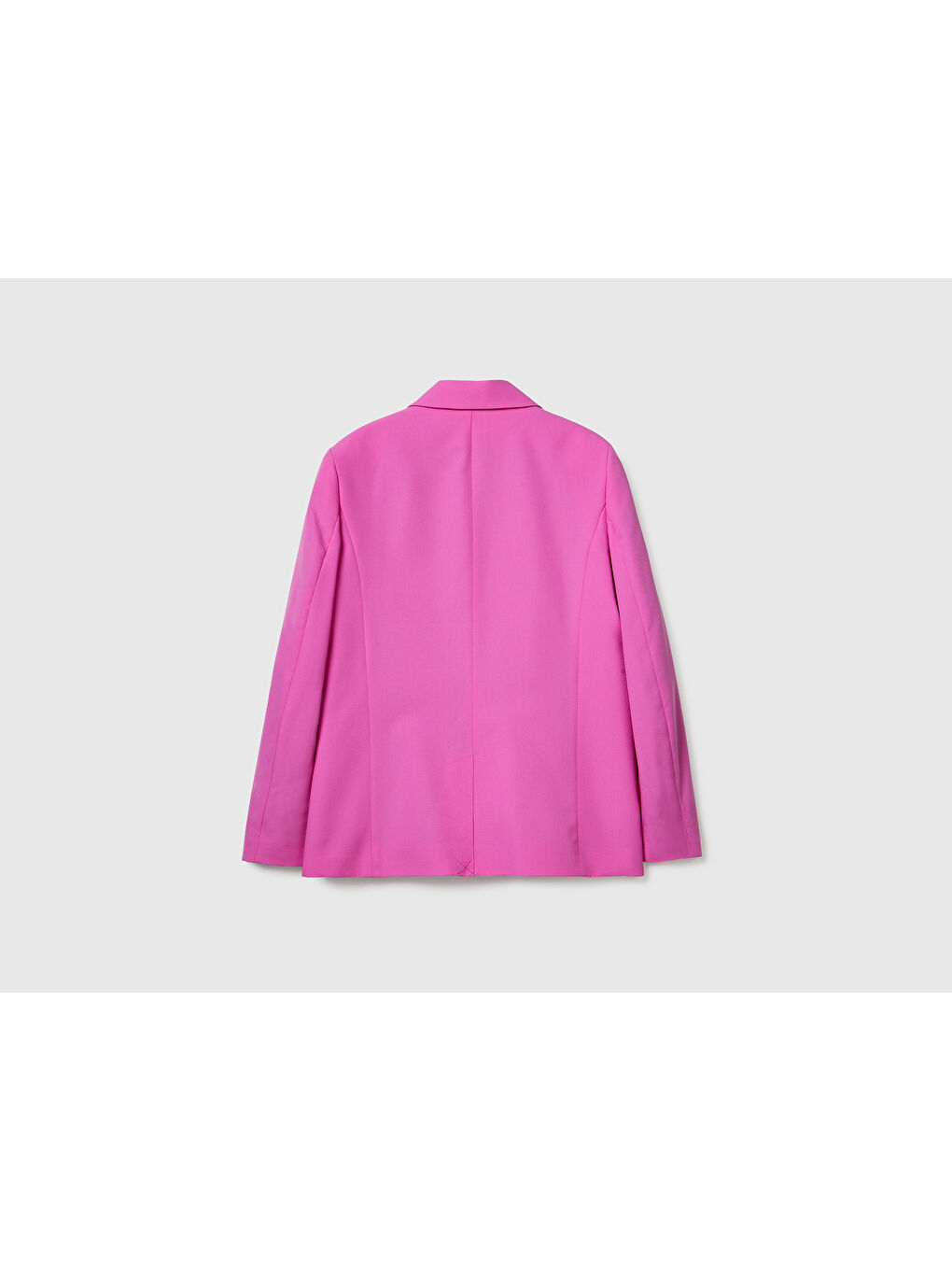 United Colors Of Benetton Kadın Pembe Regular Fit Tek Düğmeli Blazer Ceket - 1