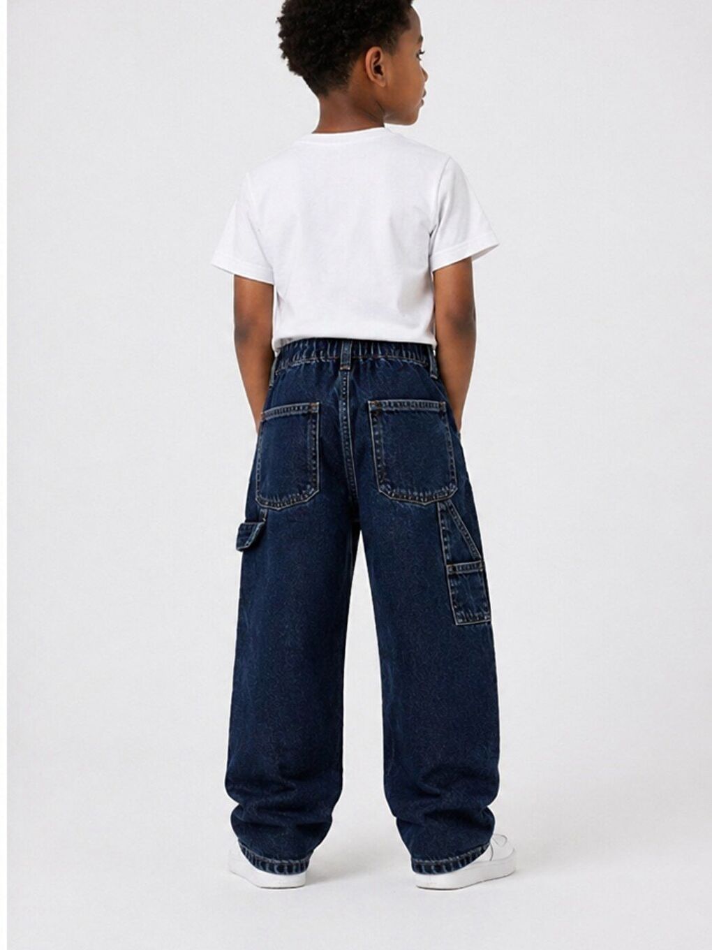 Mavi Kids Baggy Fit Erkek Çocuk Jean Pantolon-1
