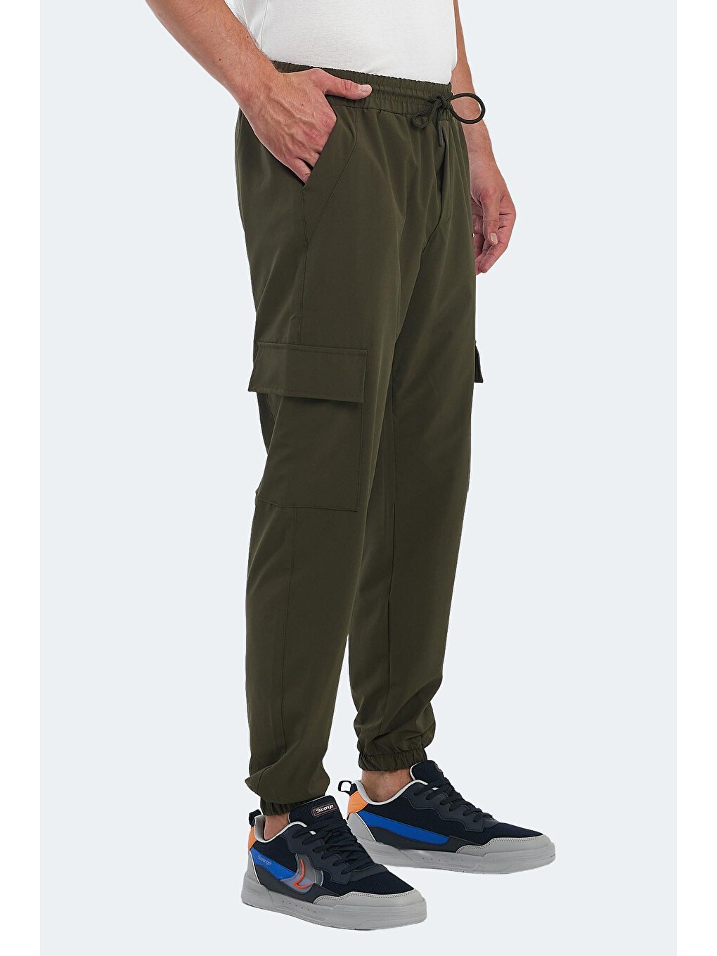 Napolla Erkek Jogger Eşofman Altı Haki-2