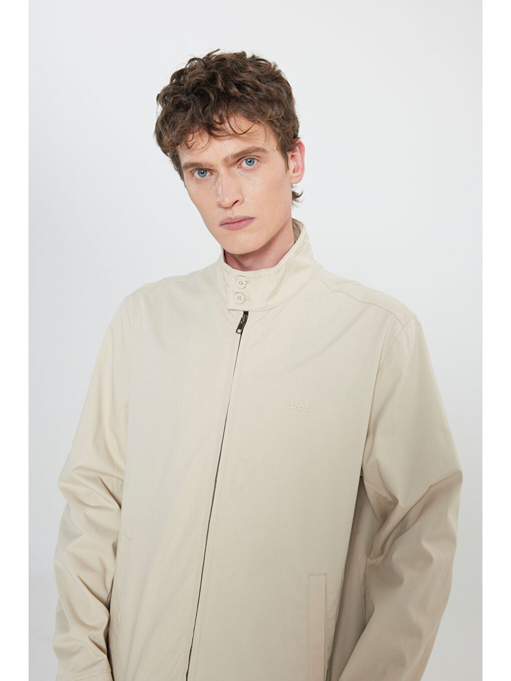 Regular Fit Normal Kesim %100 Pamuk Bej Ceket-3