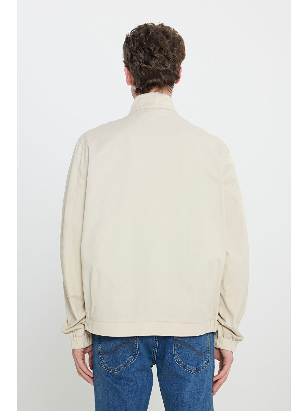 Regular Fit Normal Kesim %100 Pamuk Bej Ceket-4