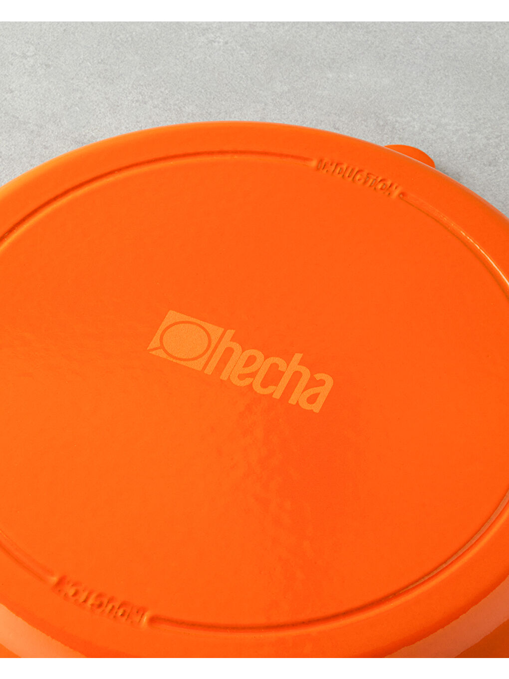 Demir Döküm Yuvarlak Tava Turuncu-3