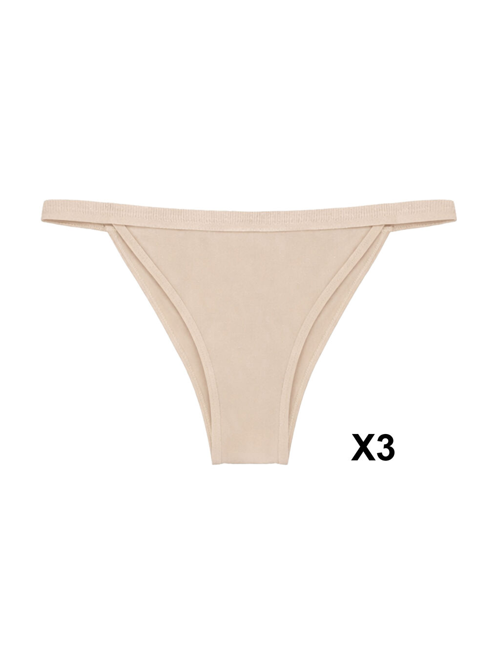 Siyah Kadın 6'lı Yumuşak Dokulu Viskon Külot-2