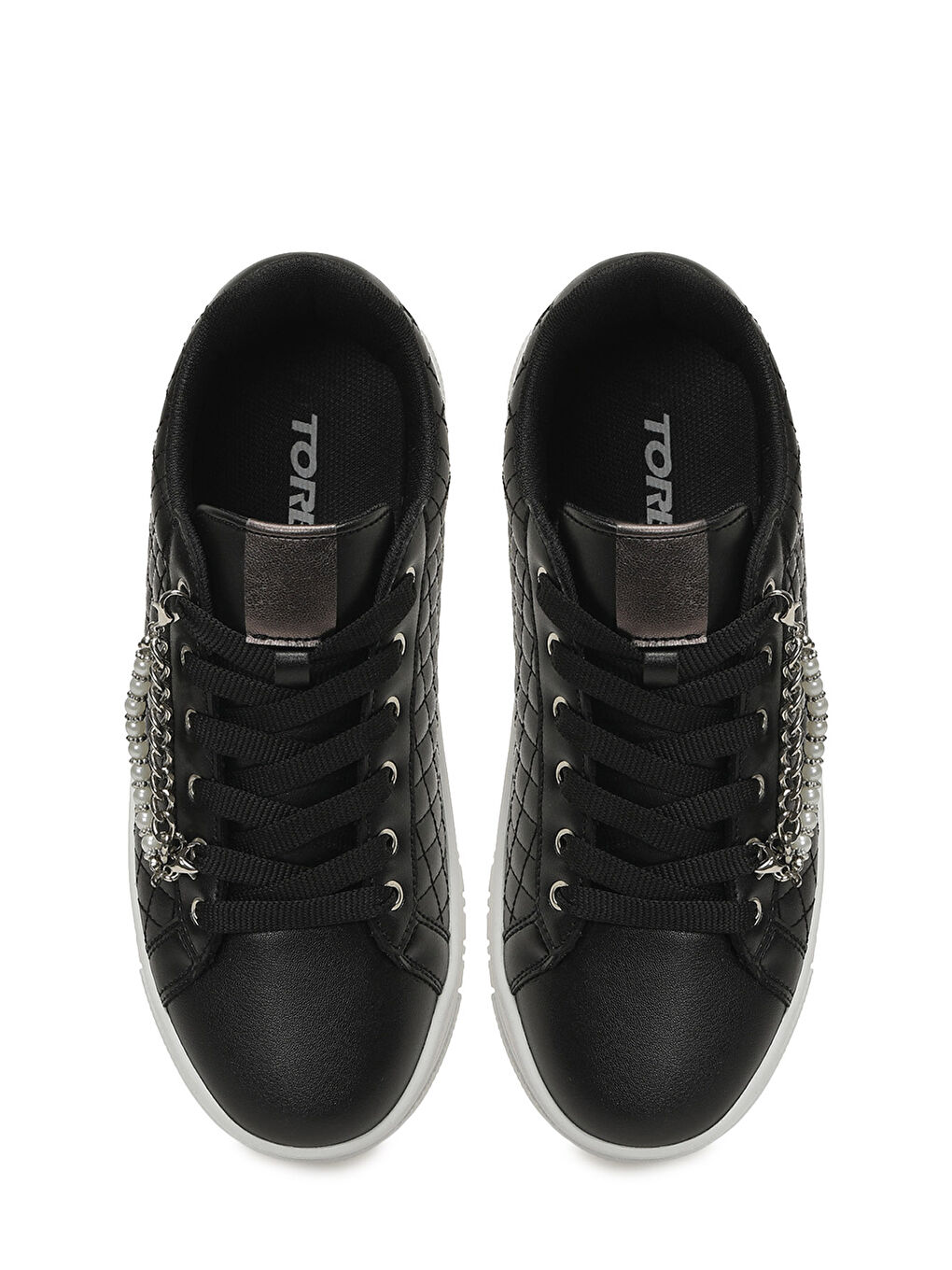 CATHY W 6FX Siyah Kadın Sneaker-3