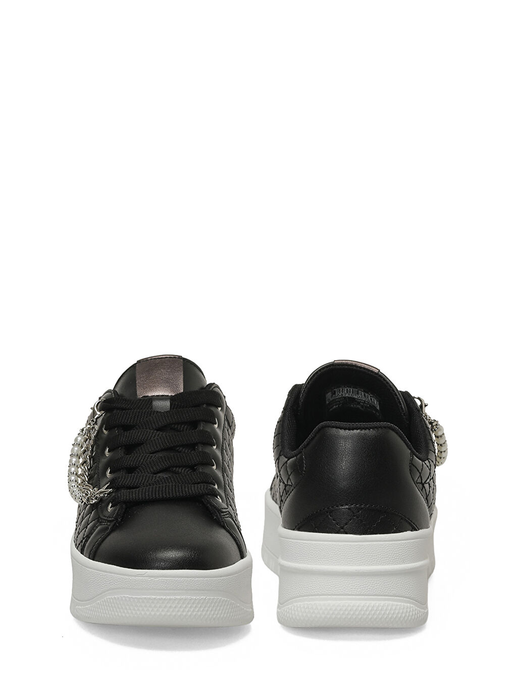 CATHY W 6FX Siyah Kadın Sneaker-4